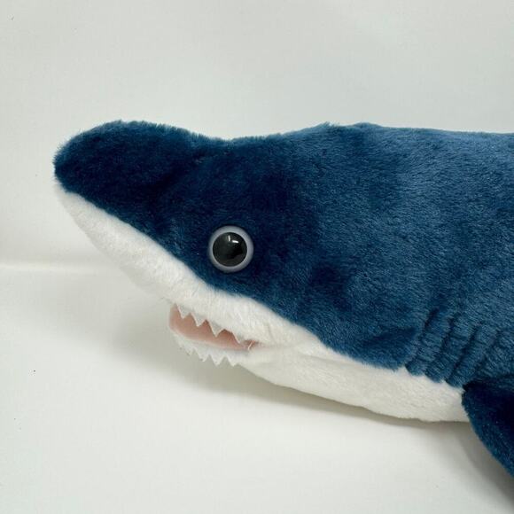 Wild Republic Cuddlekins Maco Shark 24" Plush Realistic Stuffed Animal Toy Blue - Picture 5 of 12